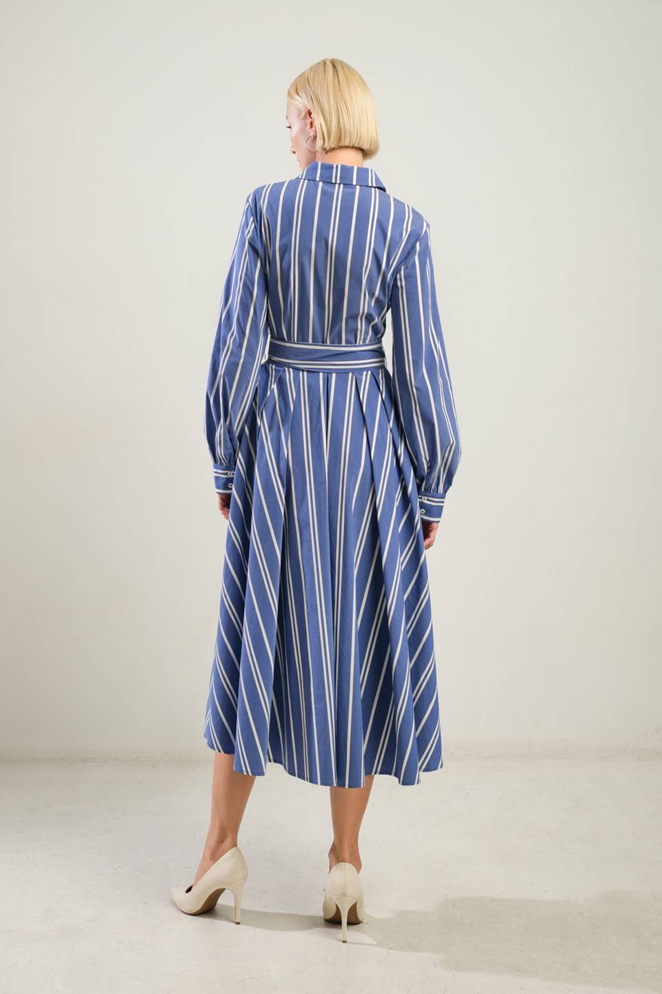 PETAL POWER MIDI SHIRT DRESS Flying Tomato